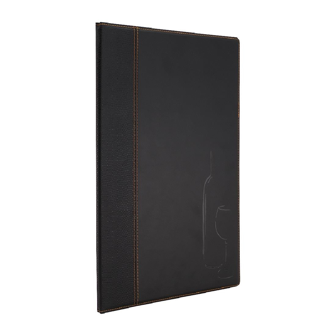 Securit Contemporary Wine Menu Cover • PAS-H602