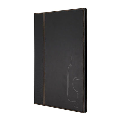 Securit Contemporary Wine Menu Cover • PAS-H602