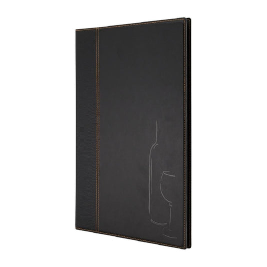 Securit Contemporary Wine Menu Cover • PAS-H602