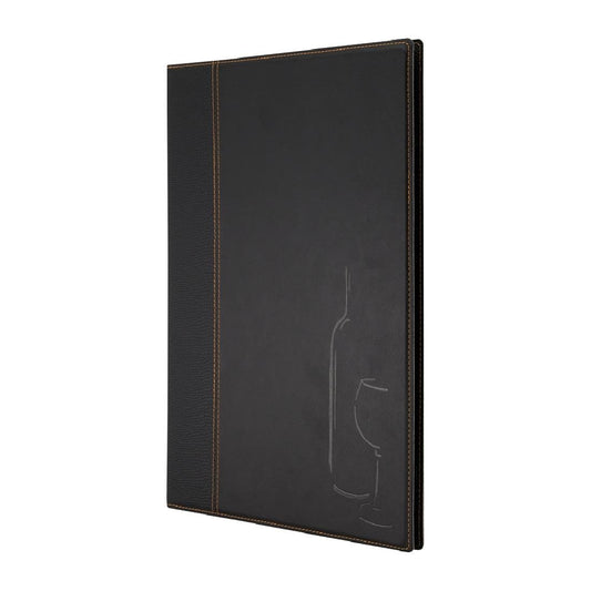 Securit Contemporary Wine Menu Cover • PAS-H602