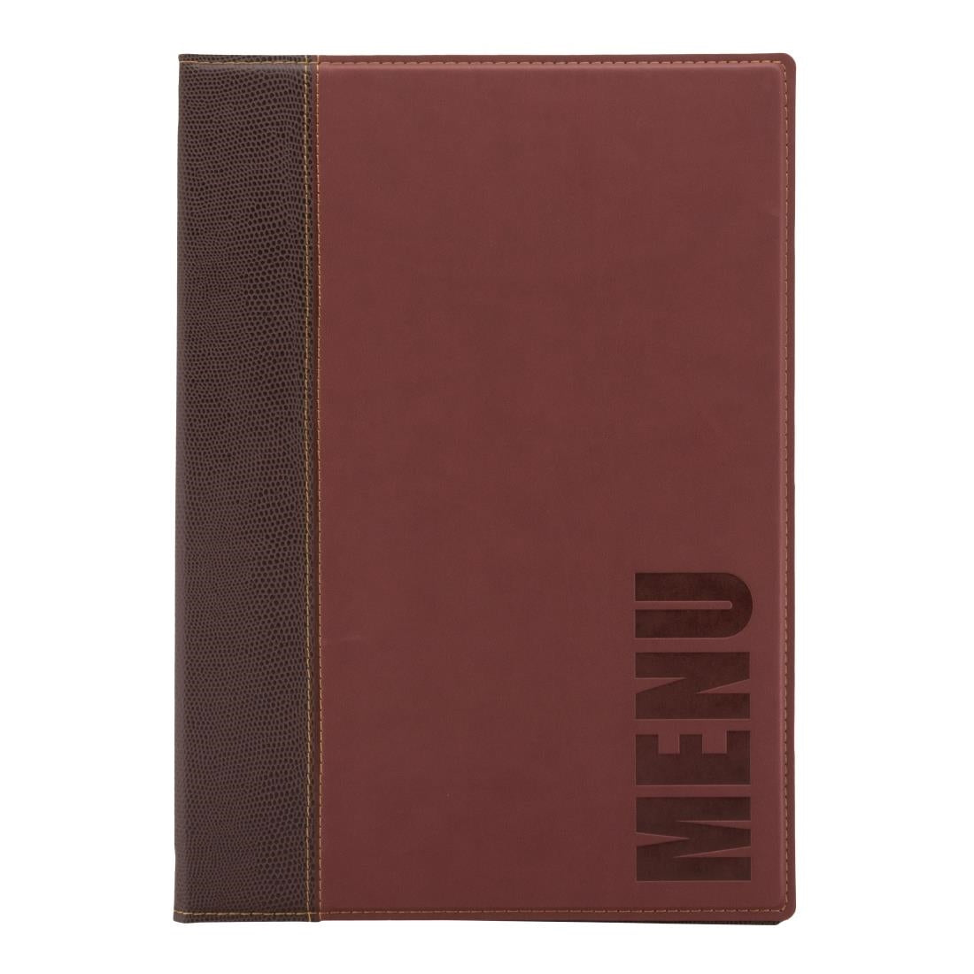 Securit Contemporary Menu Cover A4 Red • PAS-H717