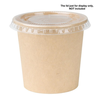 Fiesta Recyclable Portion Pots 80ml (1000 Pack) (80ml | Pack Quantity: 1000) • PAS-HC266