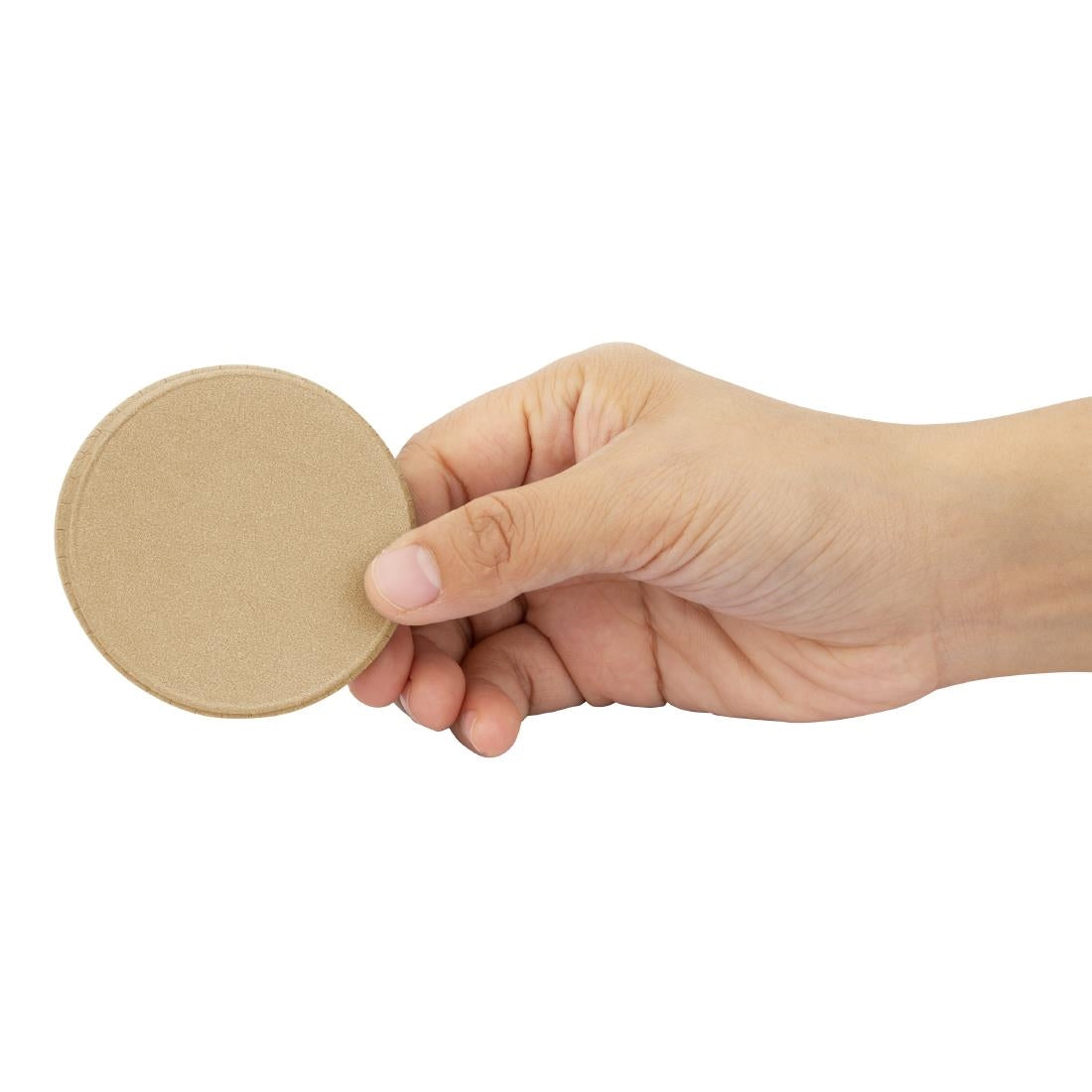 Fiesta Recyclable Paper Lids for Portion Pots (1000 Pack) (Fits Fiesta Recyclable 50/80/100ml Paper Portion Pots | Pack Quantity: 1000) • PAS-HC269