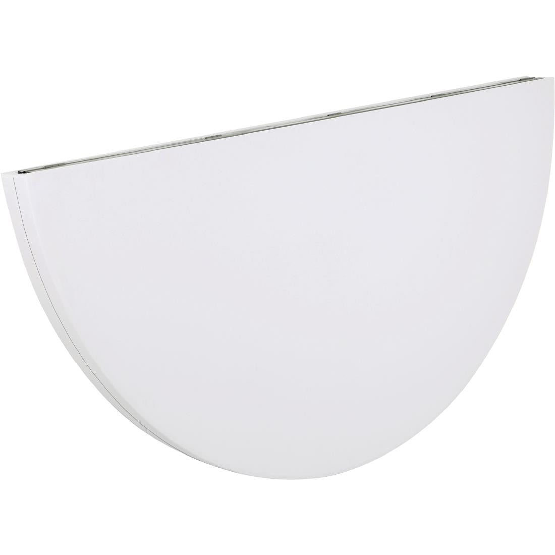 Bolero Round Centre Folding Table 6ft White • PAS-HC270