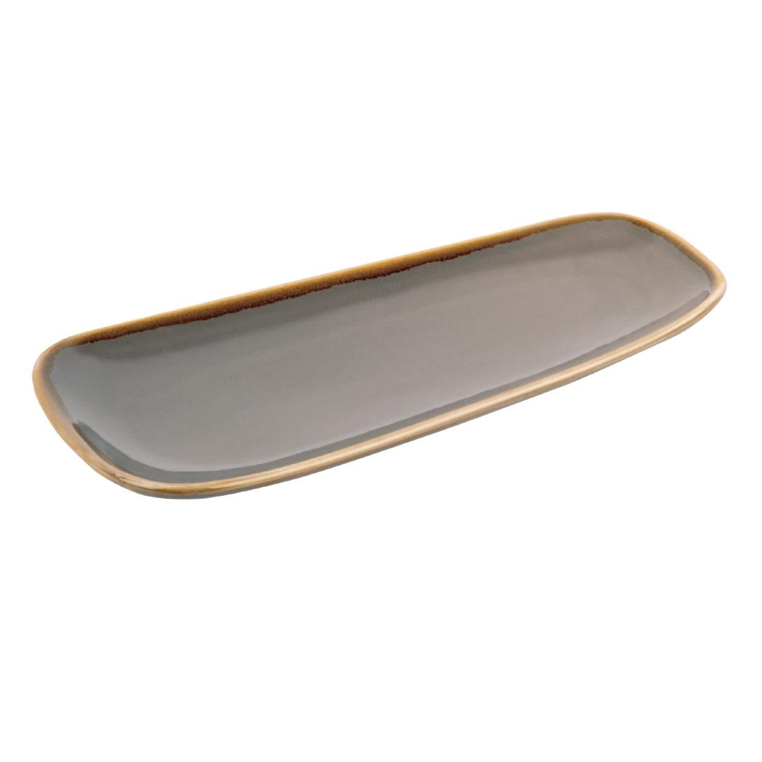 Olympia Kiln Platter Smoke 335mm • PAS-HC377