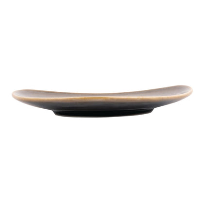 Olympia Kiln Smoke Tri Plate - 280mm 11" (4 Pack) • PAS-HC385