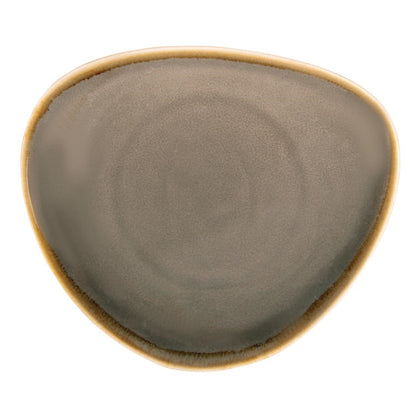 Olympia Kiln Smoke Tri Plate - 280mm 11" (4 Pack) • PAS-HC385