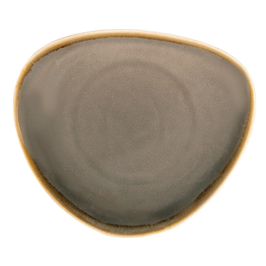 Olympia Kiln Smoke Tri Plate - 280mm 11" (4 Pack) • PAS-HC385