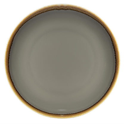 Olympia Kiln Round Coupe Plate Smoke 280mm (4 Pack) (Pack of 4) • PAS-HC386