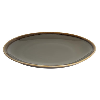 Olympia Kiln Round Coupe Plate Smoke 280mm (4 Pack) (Pack of 4) • PAS-HC386