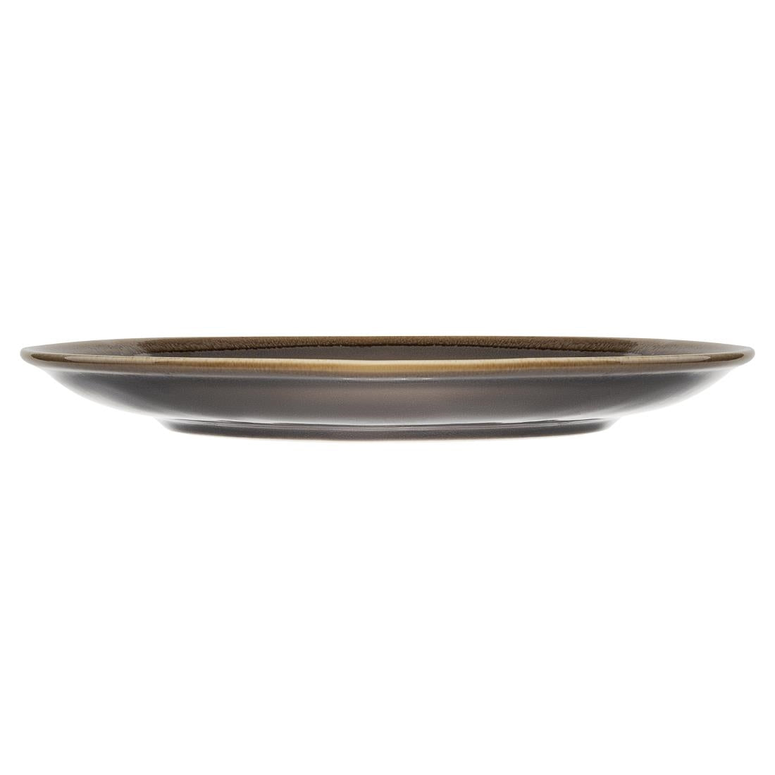 Olympia Kiln Round Coupe Plate Smoke 280mm (4 Pack) (Pack of 4) • PAS-HC386