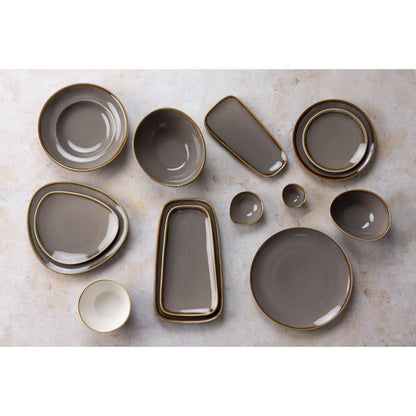 Olympia Kiln Smoke Pasta Bowl - 340ml 11.5fl oz (4 Pack) (250(Ø)mm | 9 3/4". Pack Quantity: 4) • PAS-DC308