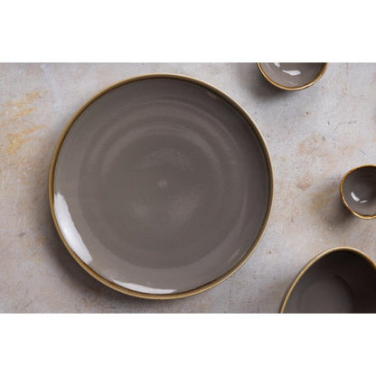 Olympia Kiln Round Coupe Plate Smoke 280mm (4 Pack) (Pack of 4) • PAS-HC386