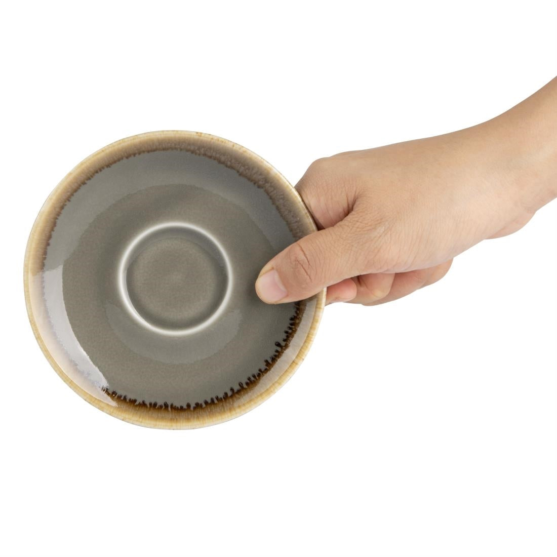 Olympia Kiln Smoke Saucer (for HC388) - 115mm 4 1/5" (6 Pack) • PAS-HC389