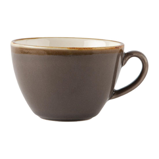 Olympia Kiln Smoke Cup - 340ml 11.5fl oz (6 Pack) (Capacity: 340ml/12oz | Pack Quantity: 6 | Fit saucer: GP349) • PAS-HC392