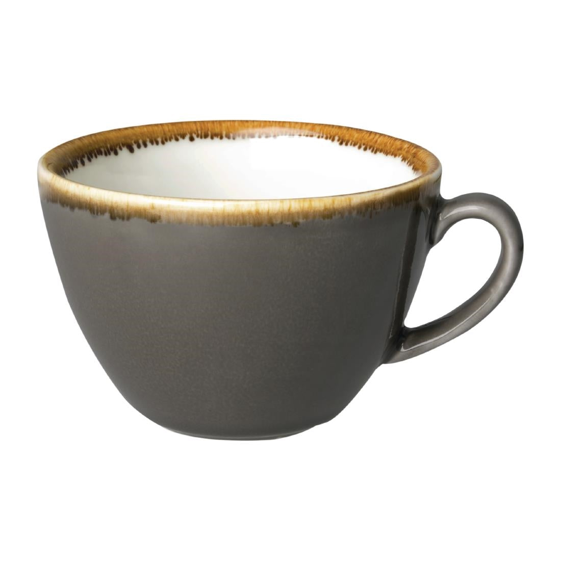 Olympia Kiln Smoke Cup - 340ml 11.5fl oz (6 Pack) (Capacity: 340ml/12oz | Pack Quantity: 6 | Fit saucer: GP349) • PAS-HC392