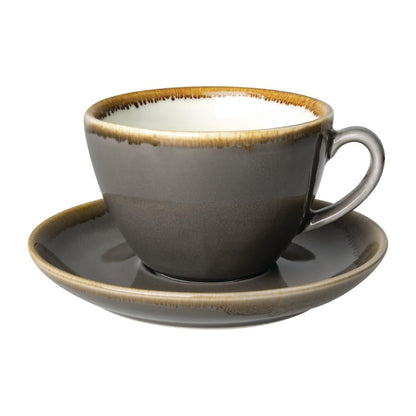 Olympia Kiln Smoke Cup - 340ml 11.5fl oz (6 Pack) (Capacity: 340ml/12oz | Pack Quantity: 6 | Fit saucer: GP349) • PAS-HC392