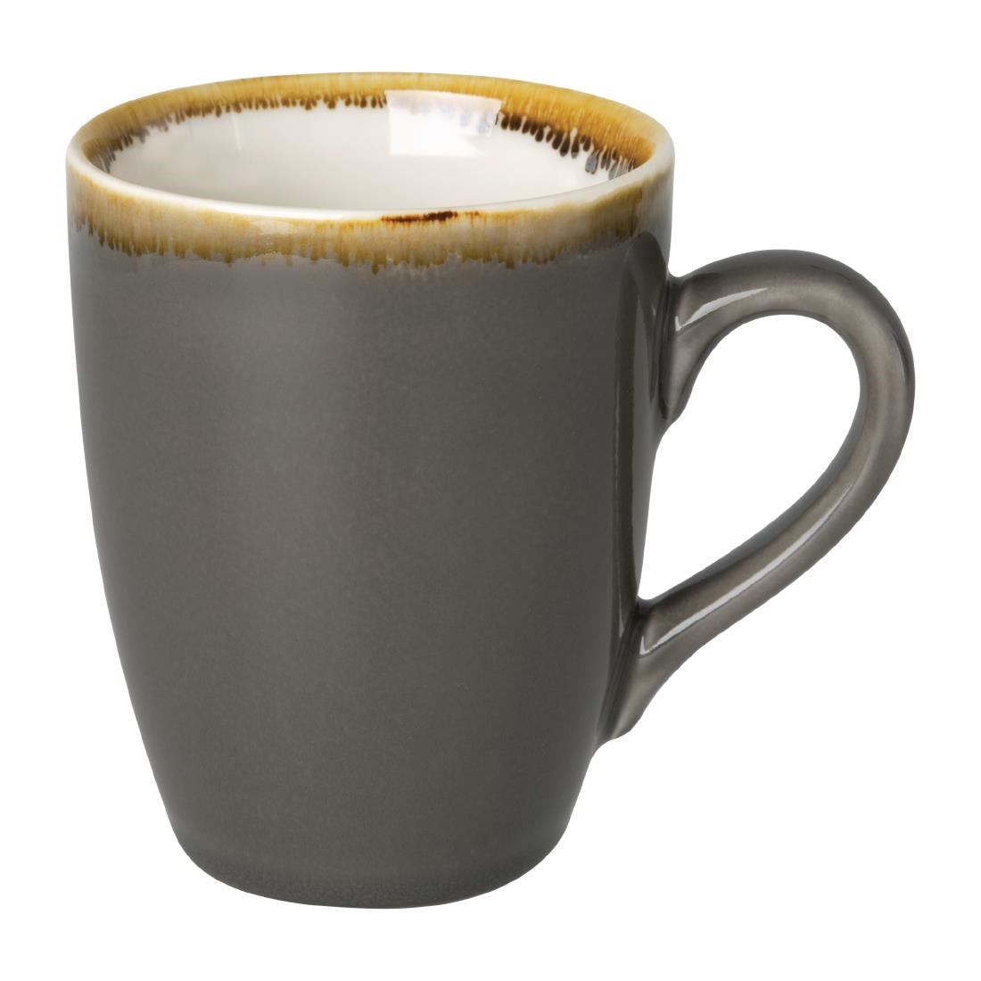 Olympia Kiln Mug Smoke 340ml (6 Pack) (Pack of 6) • PAS-HC394
