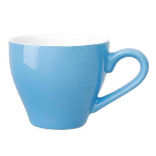 Olympia Cafe Espresso Cup Blue - 100ml 3.38fl oz (12 Pack) • PAS-HC402
