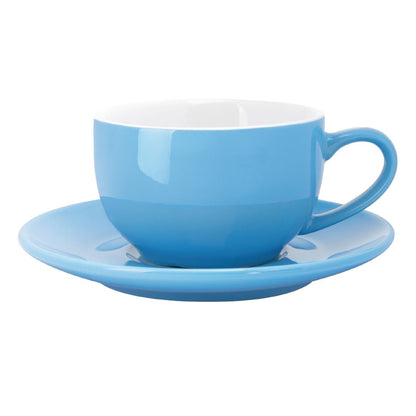 Olympia Cafe Coffee Cup Blue - 230ml 8fl oz (12 Pack) • PAS-HC403