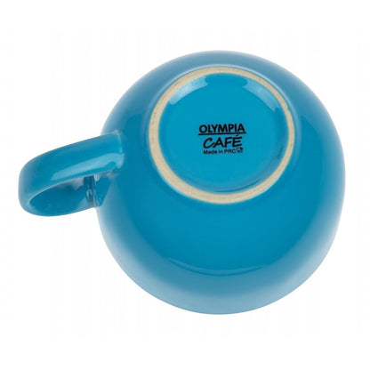 Olympia Cafe Cappuccino Cup Blue - 340ml 11.5fl oz (12 Pack) • PAS-HC404