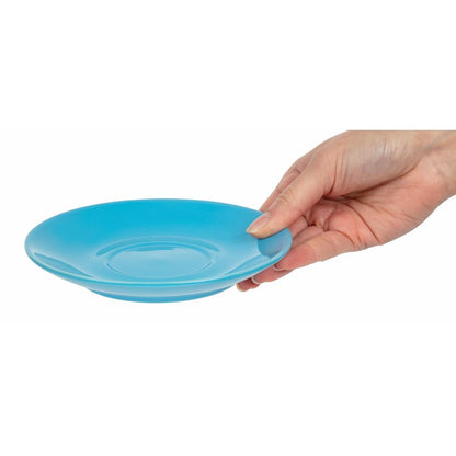 Olympia Cafe Saucer Blue (Fits HC403& HC404) - 158mm (12 Pack) (Pack of 12) • PAS-HC407