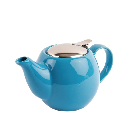 Olympia Cafe Teapot Blue - 510ml 18fl oz • PAS-HC409
