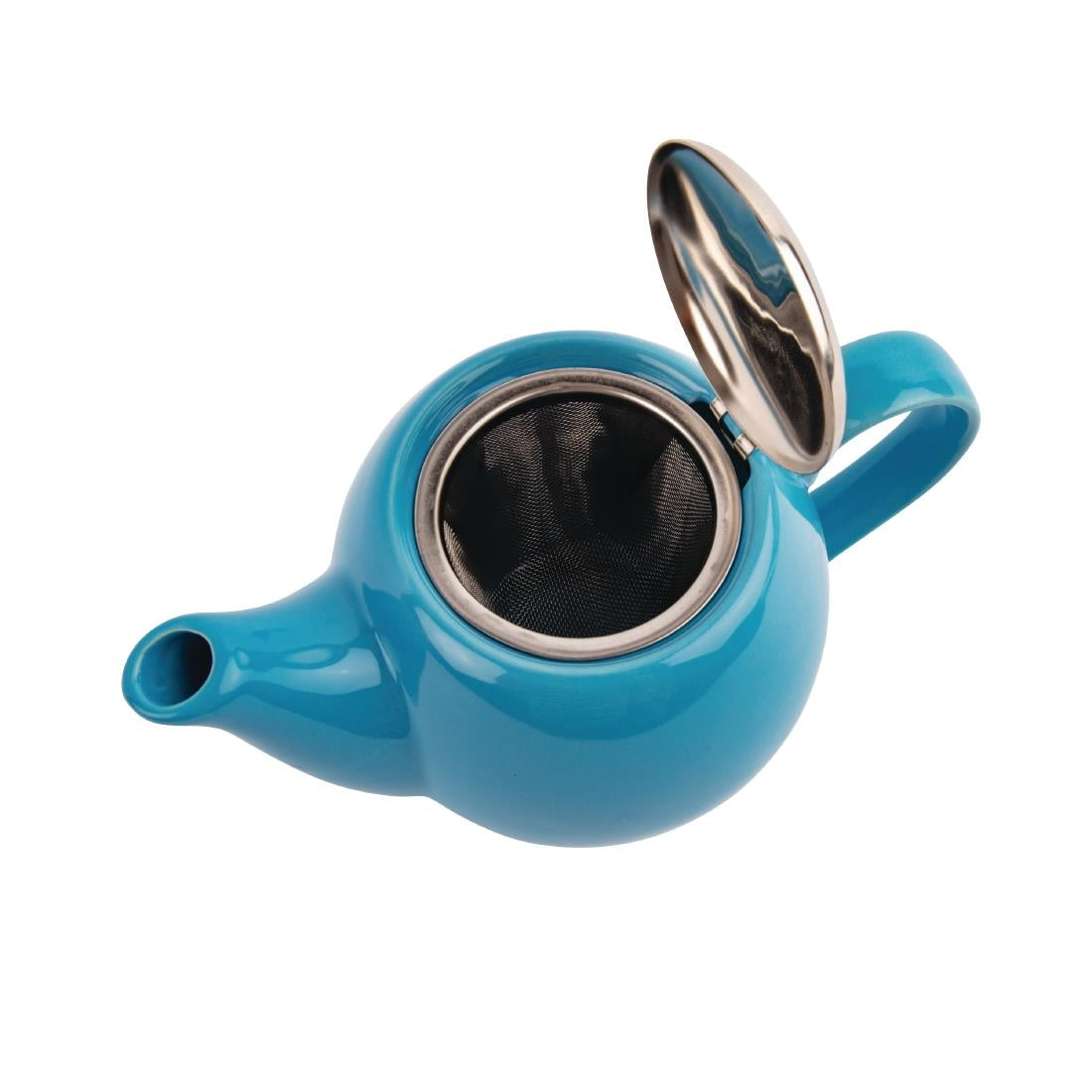 Olympia Cafe Teapot Blue - 510ml 18fl oz • PAS-HC409