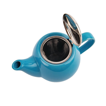Olympia Cafe Teapot Blue - 510ml 18fl oz • PAS-HC409