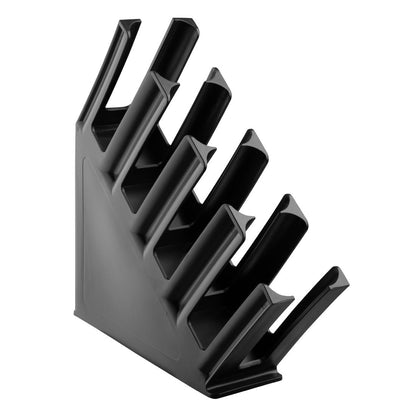 Olympia Kristallon Cup Holder 4-Slots Polypropylene Black (460(L)x378(W)x296(H)mm) • PAS-HC437