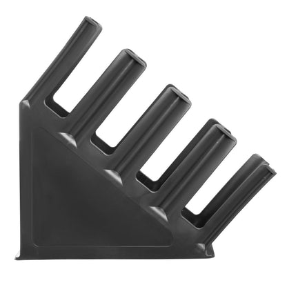Olympia Kristallon Cup Holder 4-Slots Polypropylene Black (460(L)x378(W)x296(H)mm) • PAS-HC437