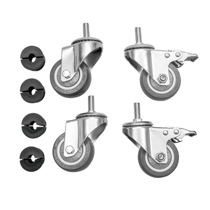 Castors for Vogue Stainless Steel Tables (4 Pack) • PAS-HC847