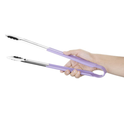 Hygiplas Colour Coded Serving Tong Purple 405mm • PAS-HC853