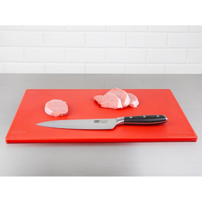 Hygiplas Antibacterial Low Density Chopping Board Red - 450x300x10mm • PAS-HC859