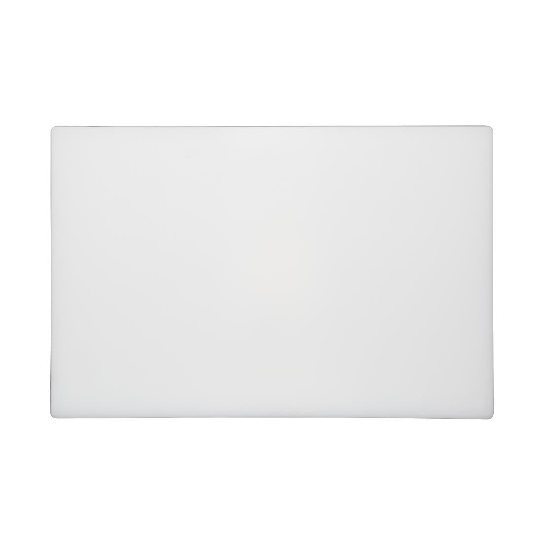 Hygiplas Antibacterial Low Density Chopping Board White - 450x300x10mm • PAS-HC860