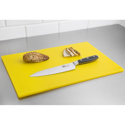 Hygiplas Antibacterial Low Density Chopping Board Yellow - 450x300x10mm • PAS-HC861