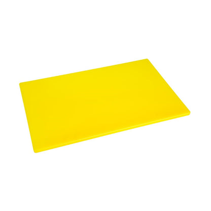 Hygiplas Antibacterial Low Density Chopping Board Yellow - 450x300x10mm • PAS-HC861