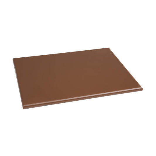 Hygiplas High Density Chopping Board Brown - 12x229x305mm • PAS-HC864