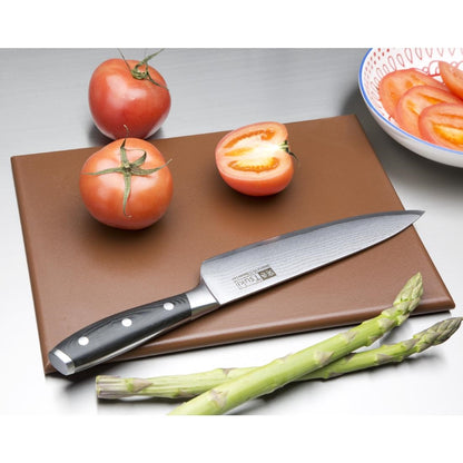 Hygiplas High Density Chopping Board Brown - 12x229x305mm • PAS-HC864