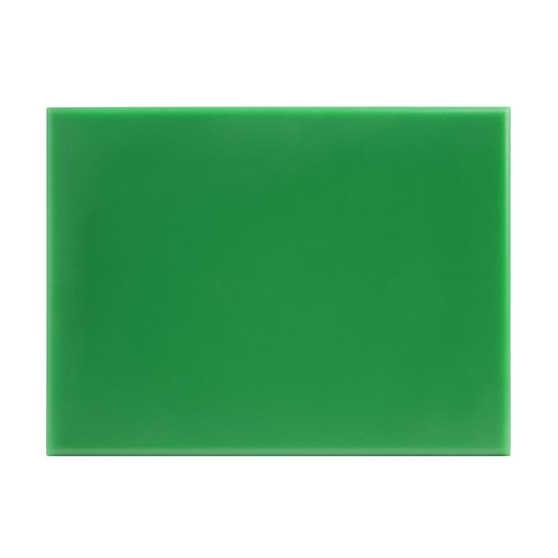 Hygiplas High Density Chopping Board Green - 12x229x305mm • PAS-HC865