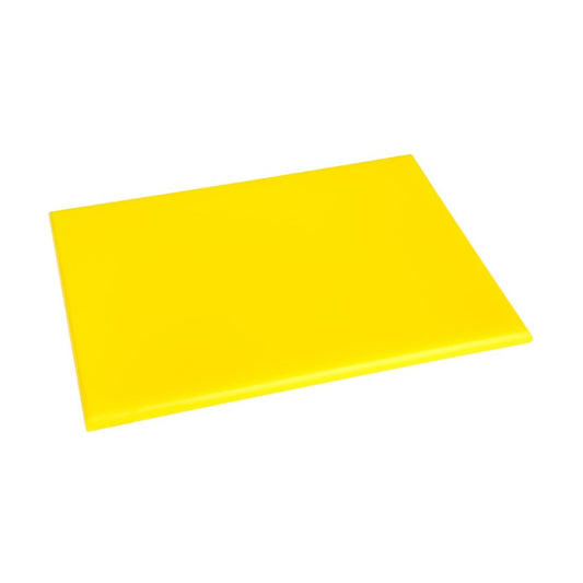 Hygiplas High Density Chopping Board Yellow - 12x229x305mm • PAS-HC868