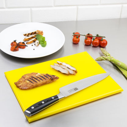 Hygiplas High Density Chopping Board Yellow - 12x229x305mm • PAS-HC868
