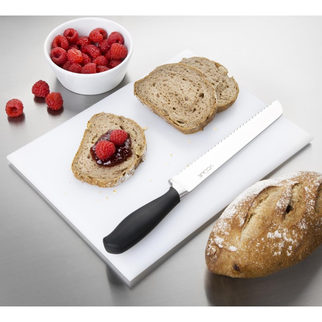 Hygiplas High Density Small Chopping Boards 300x225xx12mm (6 Pack) (12(H) x 300(W) x 255(L)mm / 0.4x11.8x10" | HDPE | Set of 6) • PAS-HC869