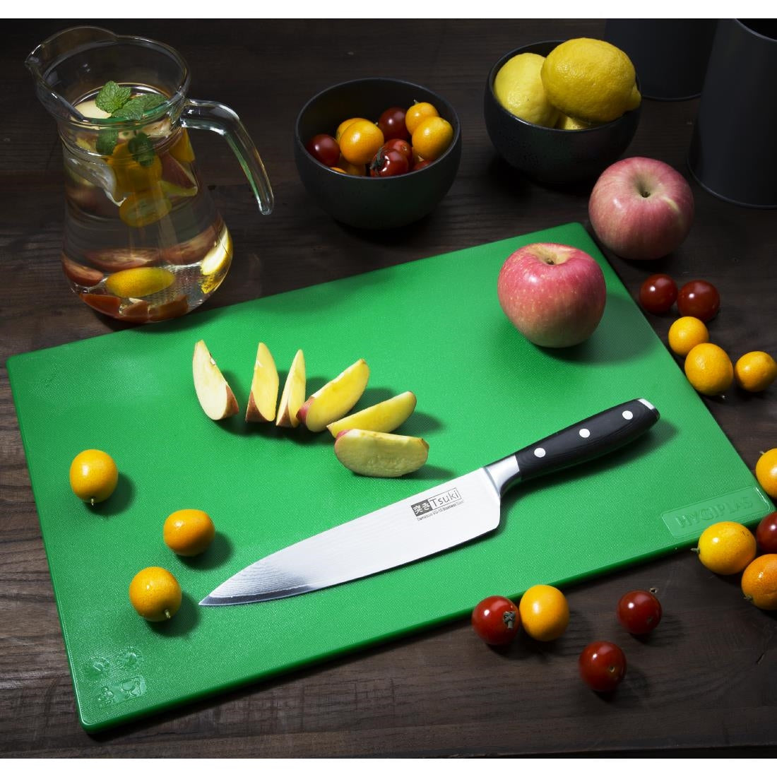 Hygiplas Antibacterial Low Density Chopping Boards 450x300x10mm (6 Pack) (Pack of 6) • PAS-HC870