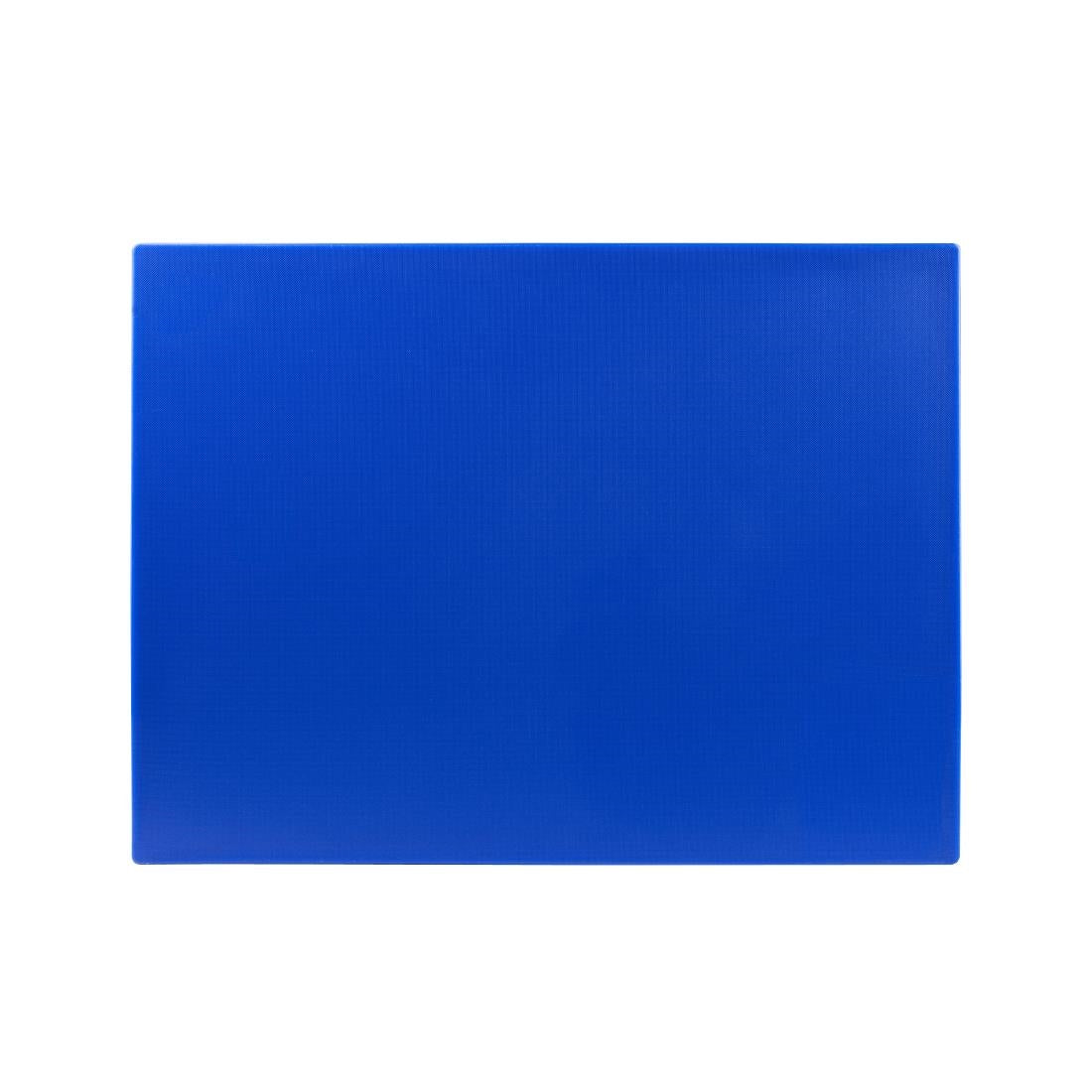 Hygiplas Extra Thick Low Density Chopping Board Blue - 600x450x20mm • PAS-HC872