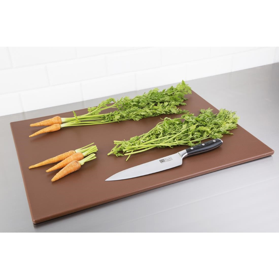 Hygiplas Low Density Chopping Board Brown - 600x450x10mm • PAS-HC873