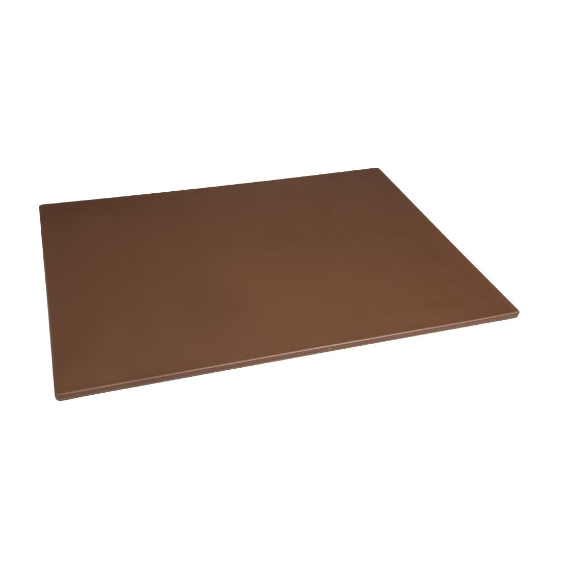 Hygiplas Low Density Chopping Board Brown - 600x450x10mm • PAS-HC873