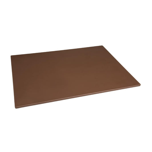 Hygiplas Low Density Chopping Board Brown - 600x450x10mm • PAS-HC873