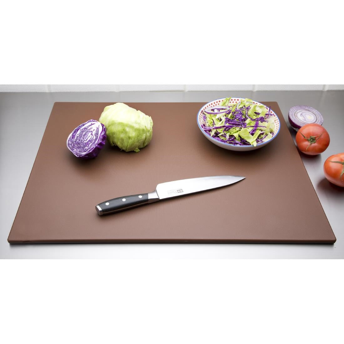 Hygiplas Low Density Chopping Board Brown - 600x450x10mm • PAS-HC873