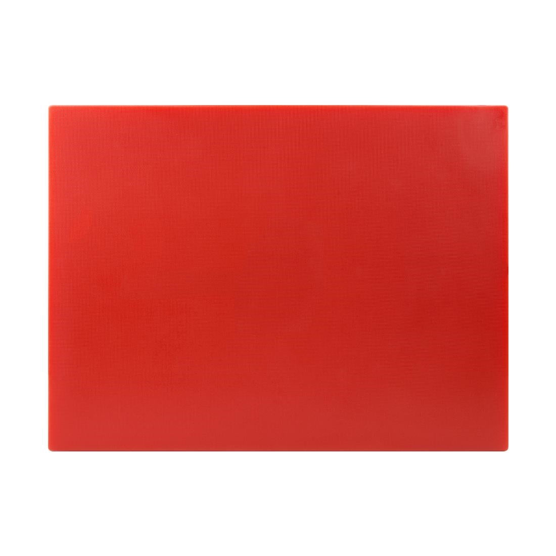 Hygiplas Low Density Chopping Board Red - 600x450x10mm • PAS-HC877